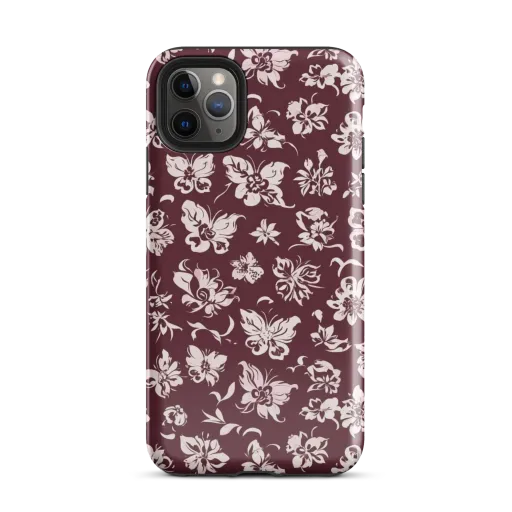 Claret Garden on a Tough Case for iPhone®