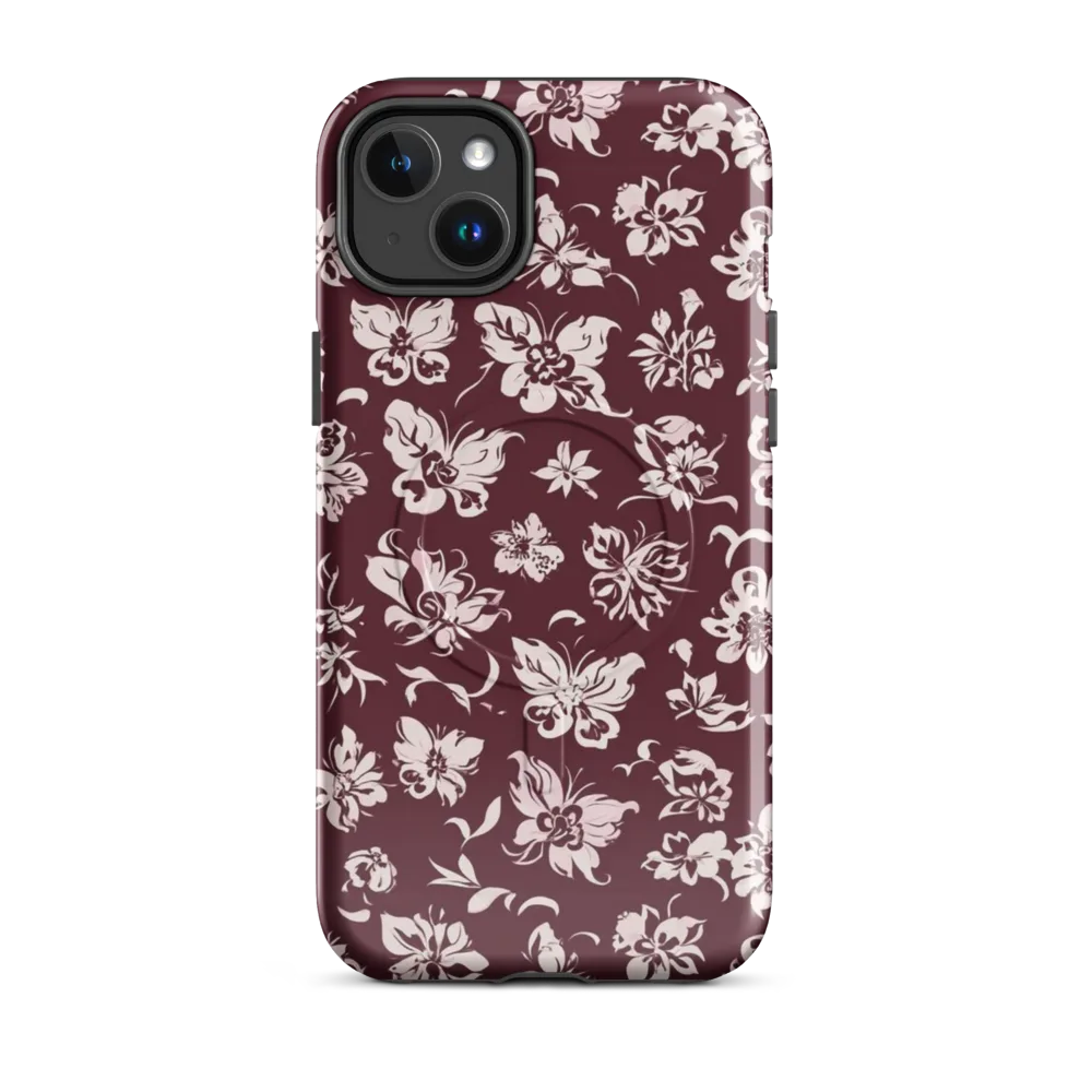 Claret Garden on MagSafe Tough Case for iPhone® — Front