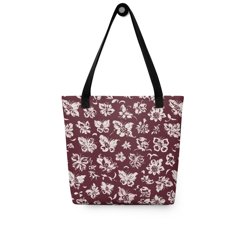Claret Garden on Tote Bag — Front
