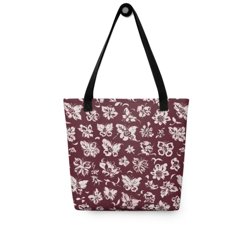 Claret Garden on a Tote Bag
