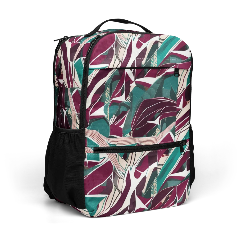 Maroon Momentum on Utility Backpack — Right Front
