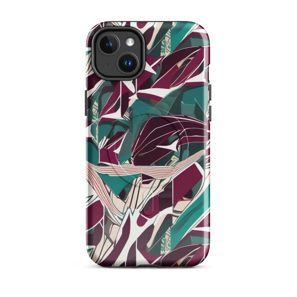 Maroon Momentum on MagSafe Tough Case for iPhone® — Front