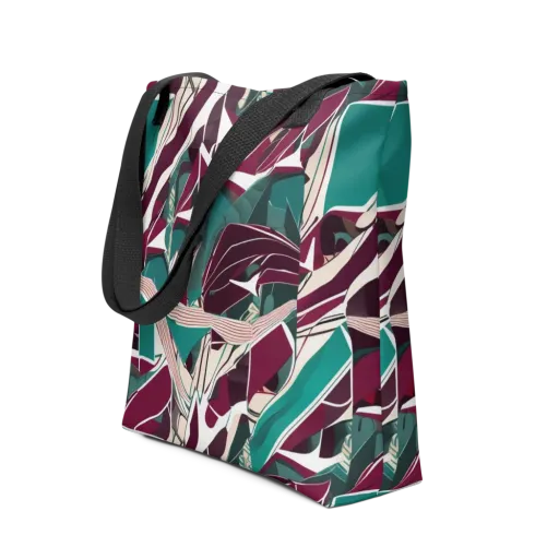Maroon Momentum on a Tote Bag