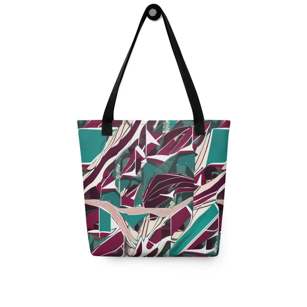 Maroon Momentum on Tote Bag — Front