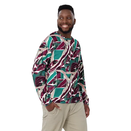 Maroon Momentum on a Sweatshirt
