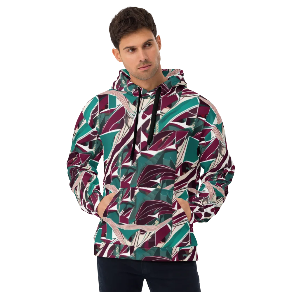 Maroon Momentum on Hoodie — Front