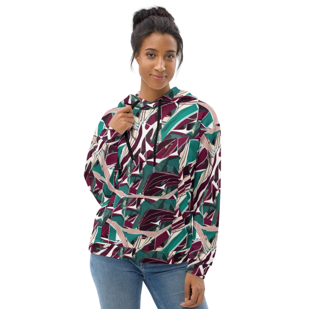 Maroon Momentum on Hoodie — Front