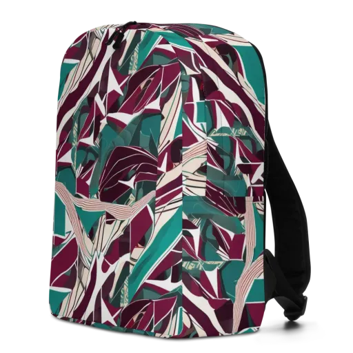 Maroon Momentum on a Minimalist Backpack
