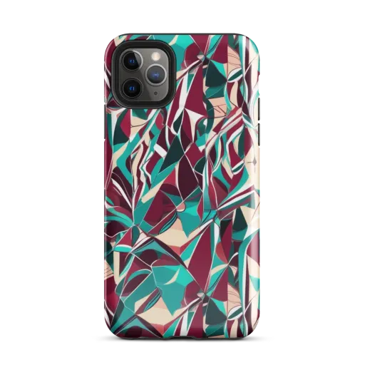 Bordeaux Prism on a Tough Case for iPhone®