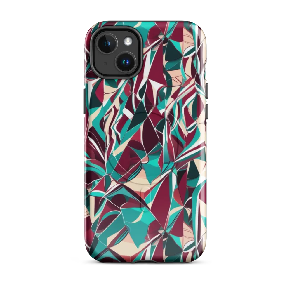 Bordeaux Prism on MagSafe Tough Case for iPhone® — Front