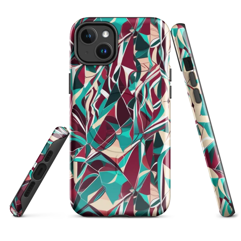 Bordeaux Prism on MagSafe Tough Case for iPhone® — Front