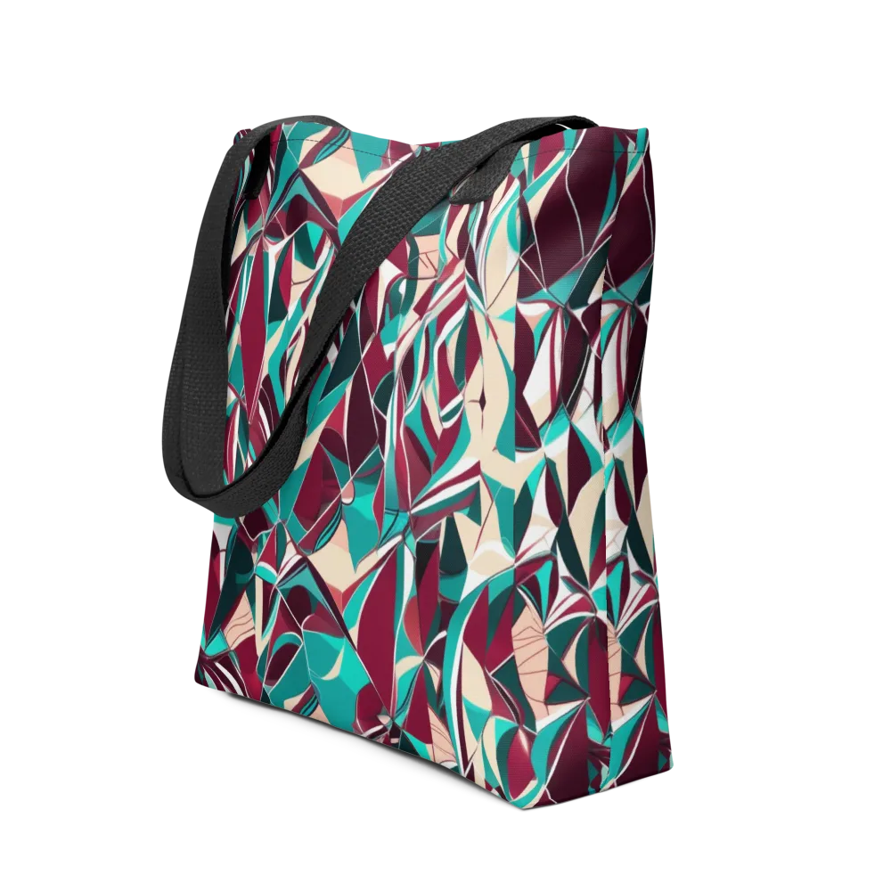 Bordeaux Prism on Tote Bag — Front