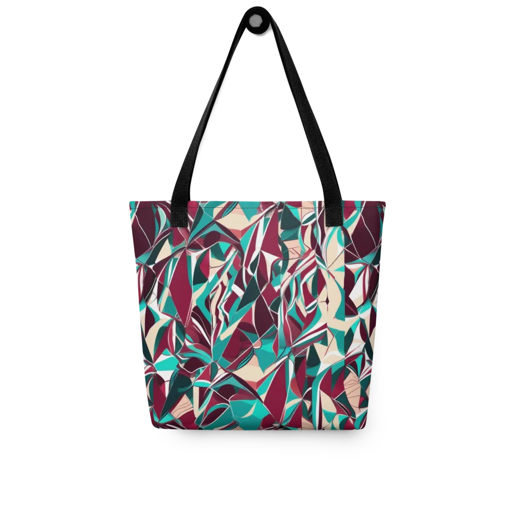 Bordeaux Prism on Tote Bag — Front