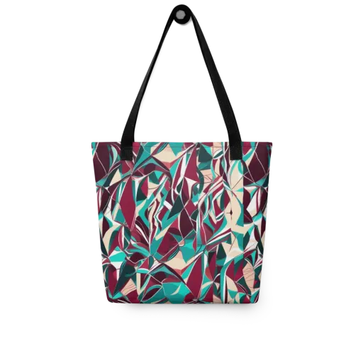 Bordeaux Prism on a Tote Bag