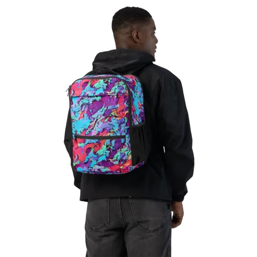 Candy Collapse on a Utility Backpack