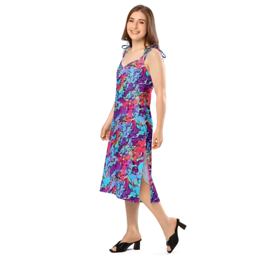 Candy Collapse on a Slip Dress