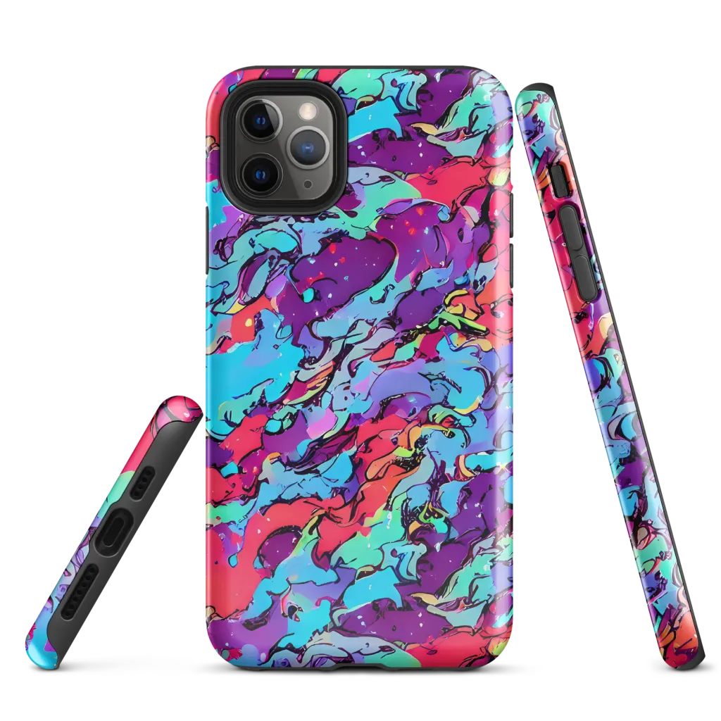 Candy Collapse on Tough Case for iPhone® — Front