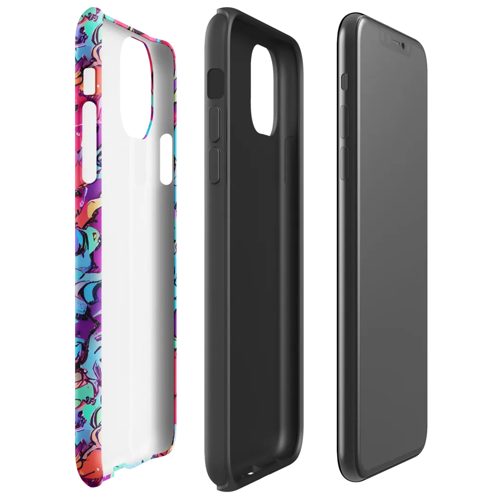 Candy Collapse on Tough Case for iPhone® — Right