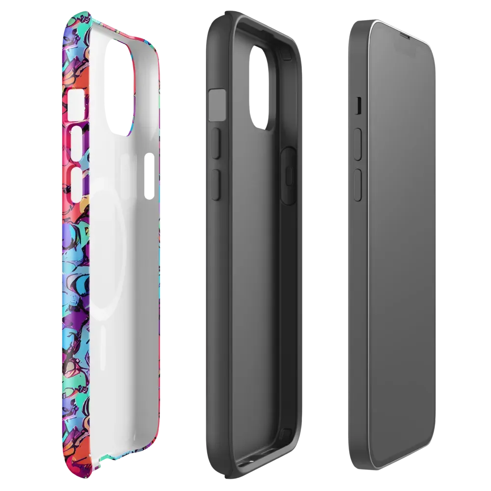 Candy Collapse on MagSafe Tough Case for iPhone® — Front