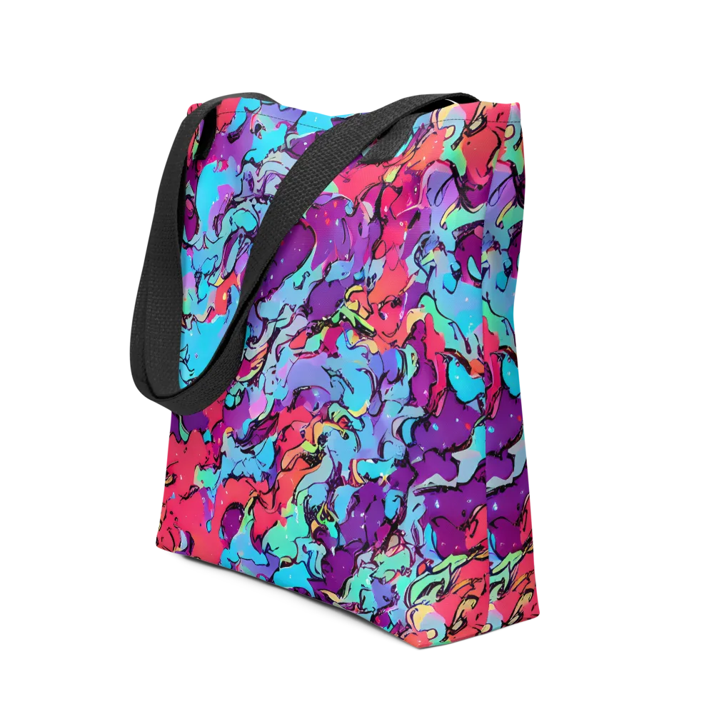 Candy Collapse on Tote Bag — Front