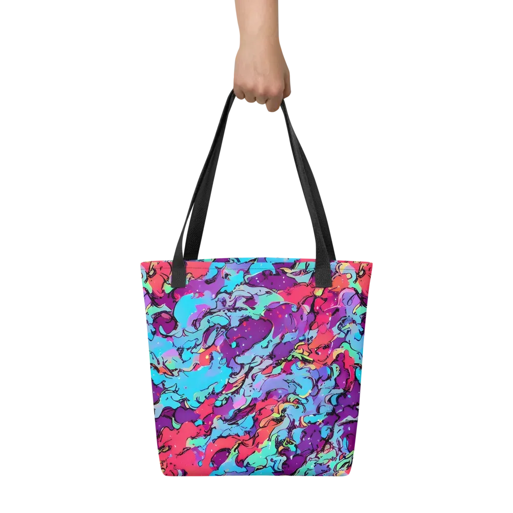 Candy Collapse on Tote Bag — Front