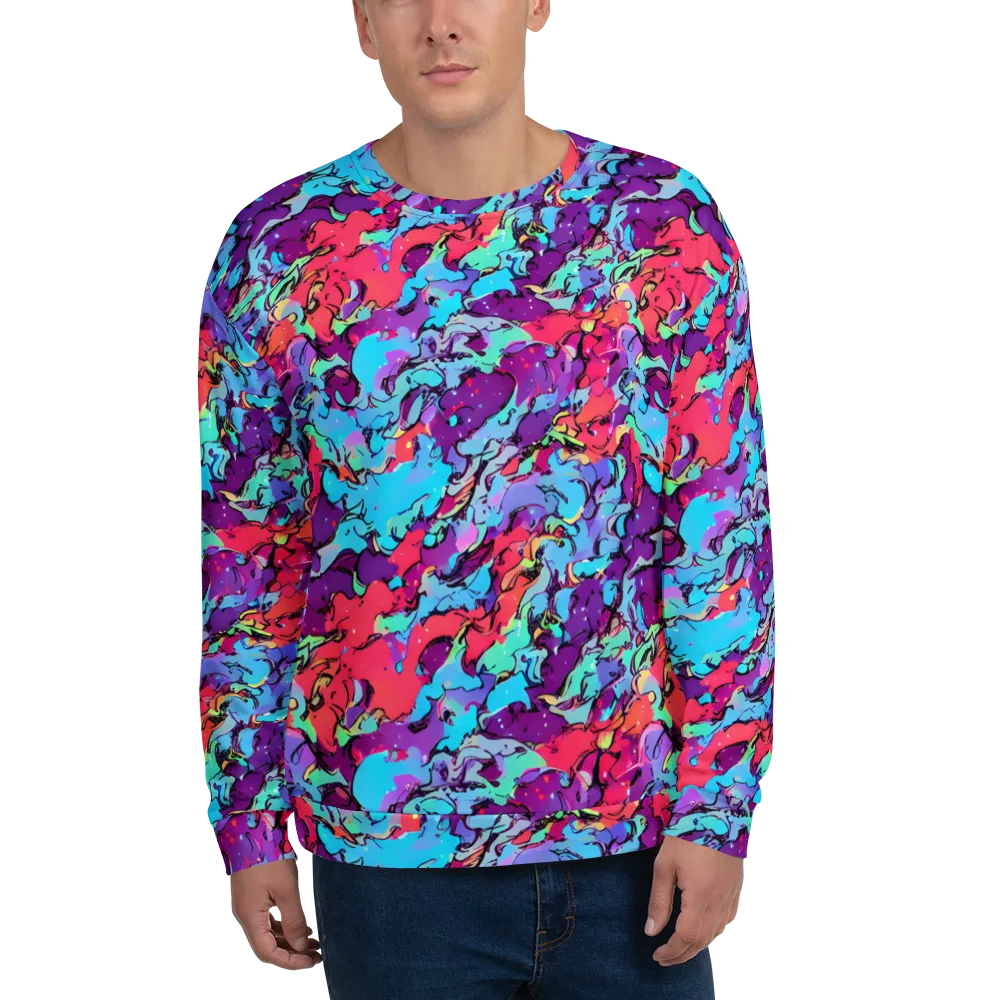 Candy Collapse on Sweatshirt — Front