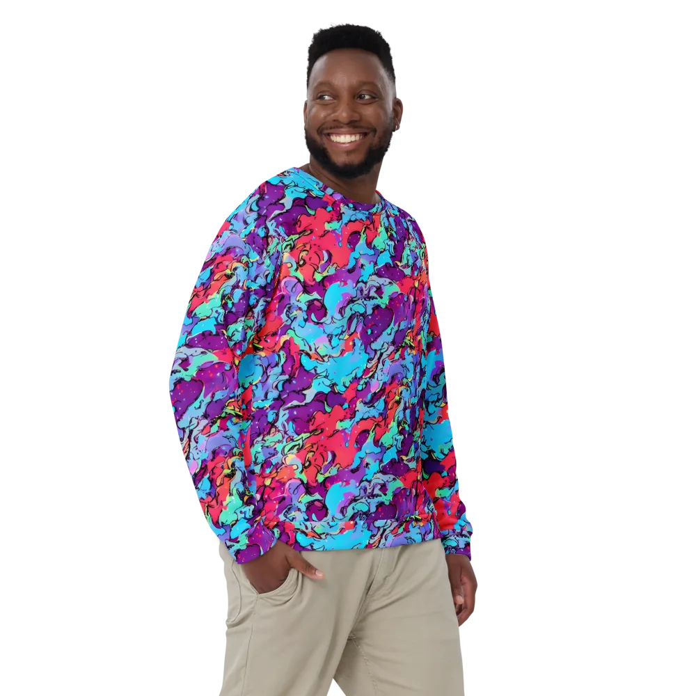 Candy Collapse on Sweatshirt — Front