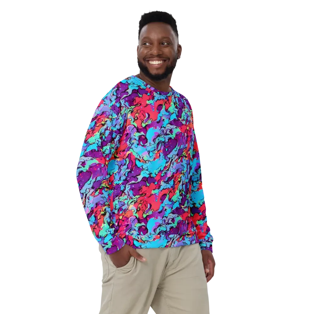 Candy Collapse on Sweatshirt — Front