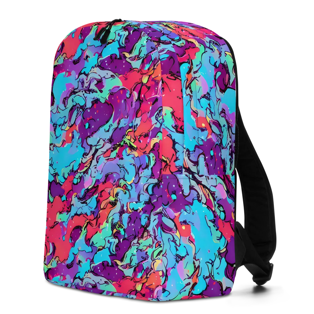 Candy Collapse on Minimalist Backpack — Left