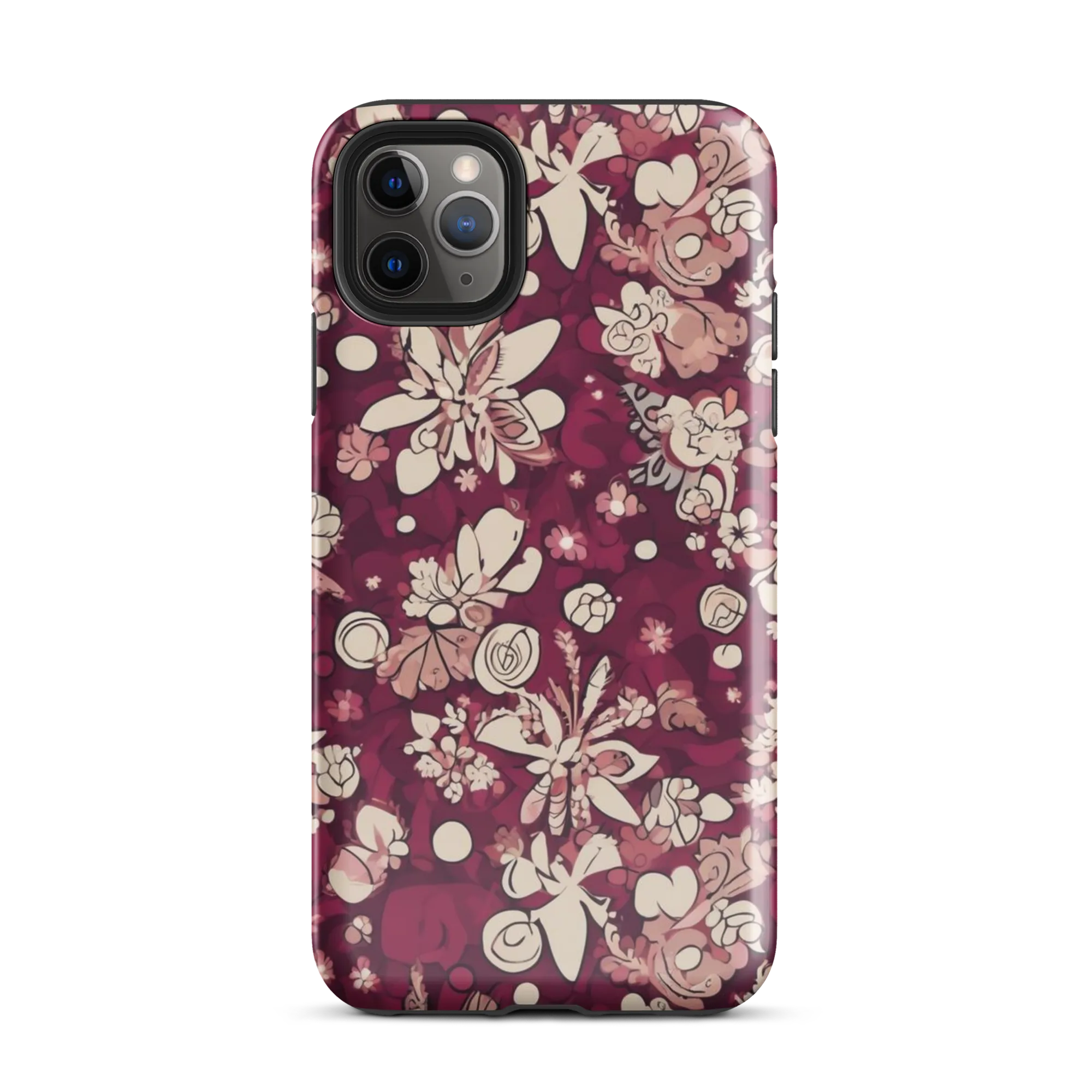 Merlot Meadow on Tough Case for iPhone® — Front