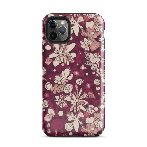 Merlot Meadow on a Tough Case for iPhone®