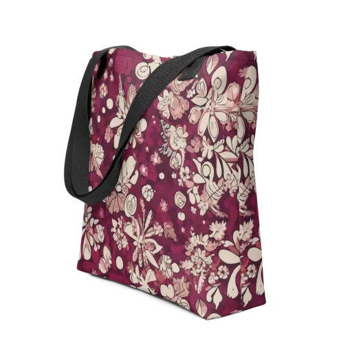 Merlot Meadow on a Tote Bag