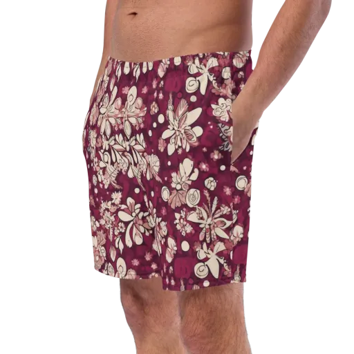 Merlot Meadow on a Swim Trunks