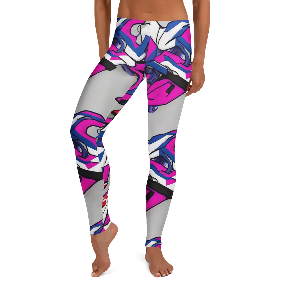 Electric Slipstream on Leggings — Front