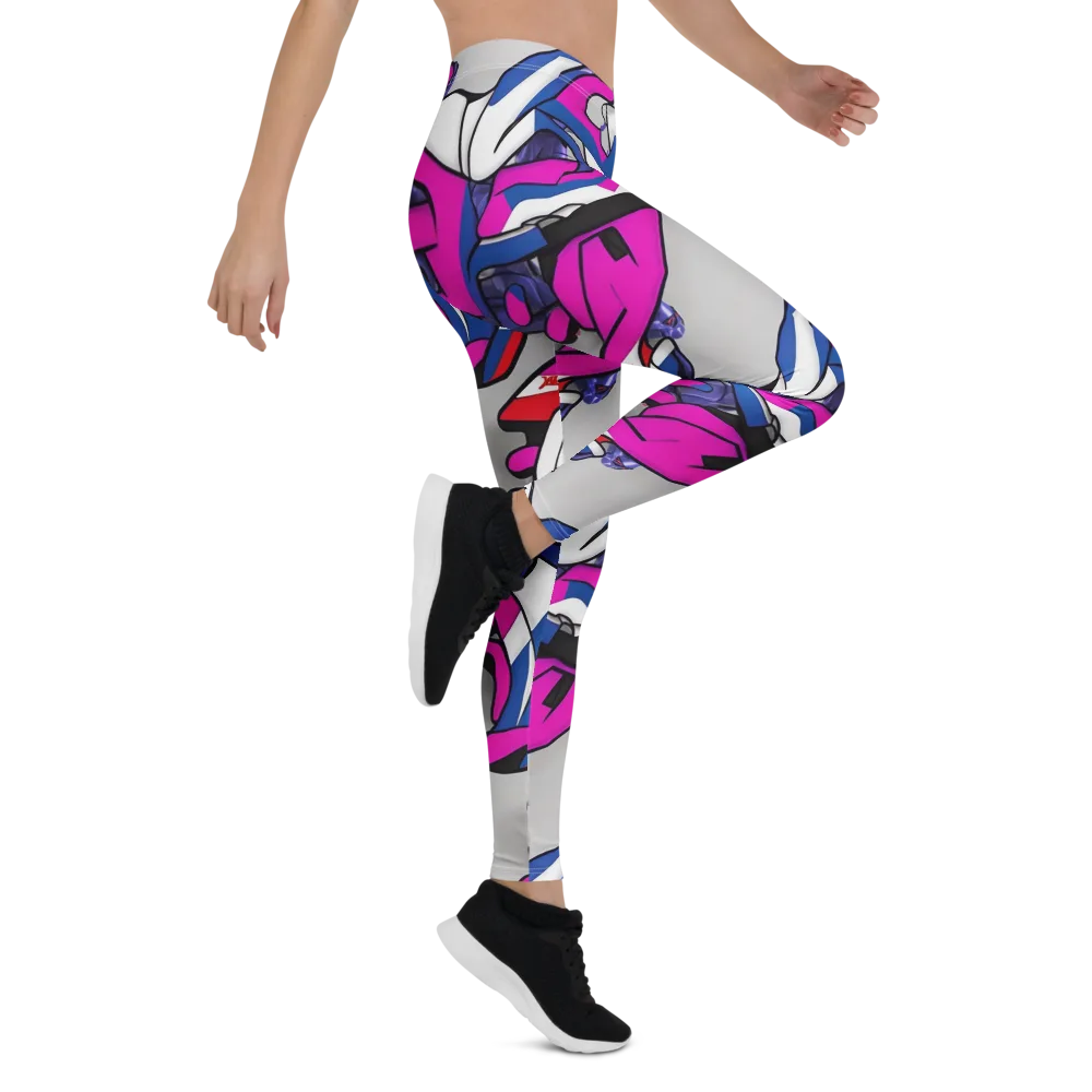 Electric Slipstream on Leggings — Right