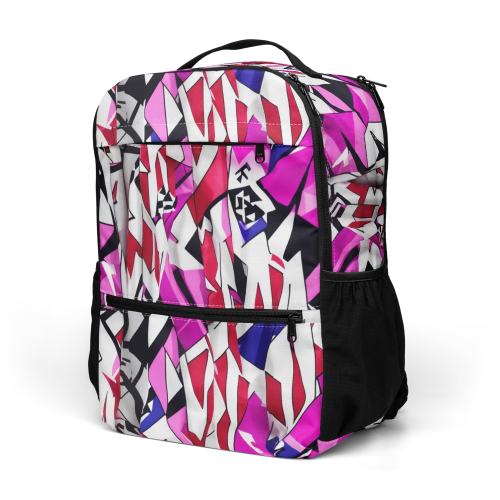 Chromatic Crash on Utility Backpack — Left Front