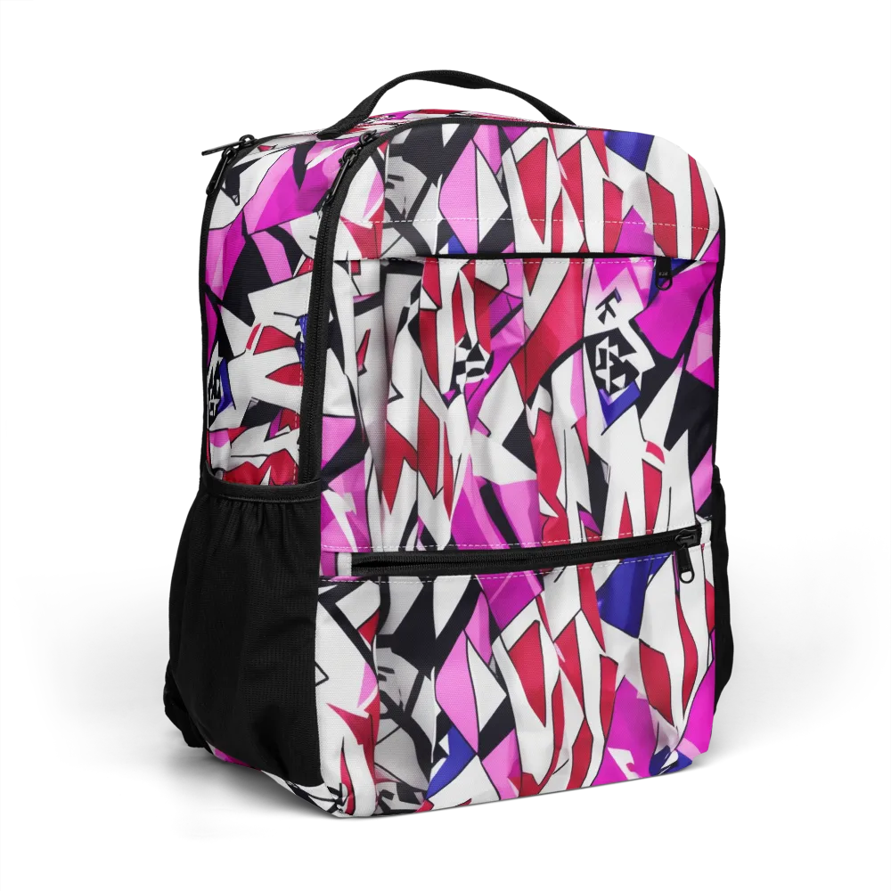 Chromatic Crash on Utility Backpack — Right Front