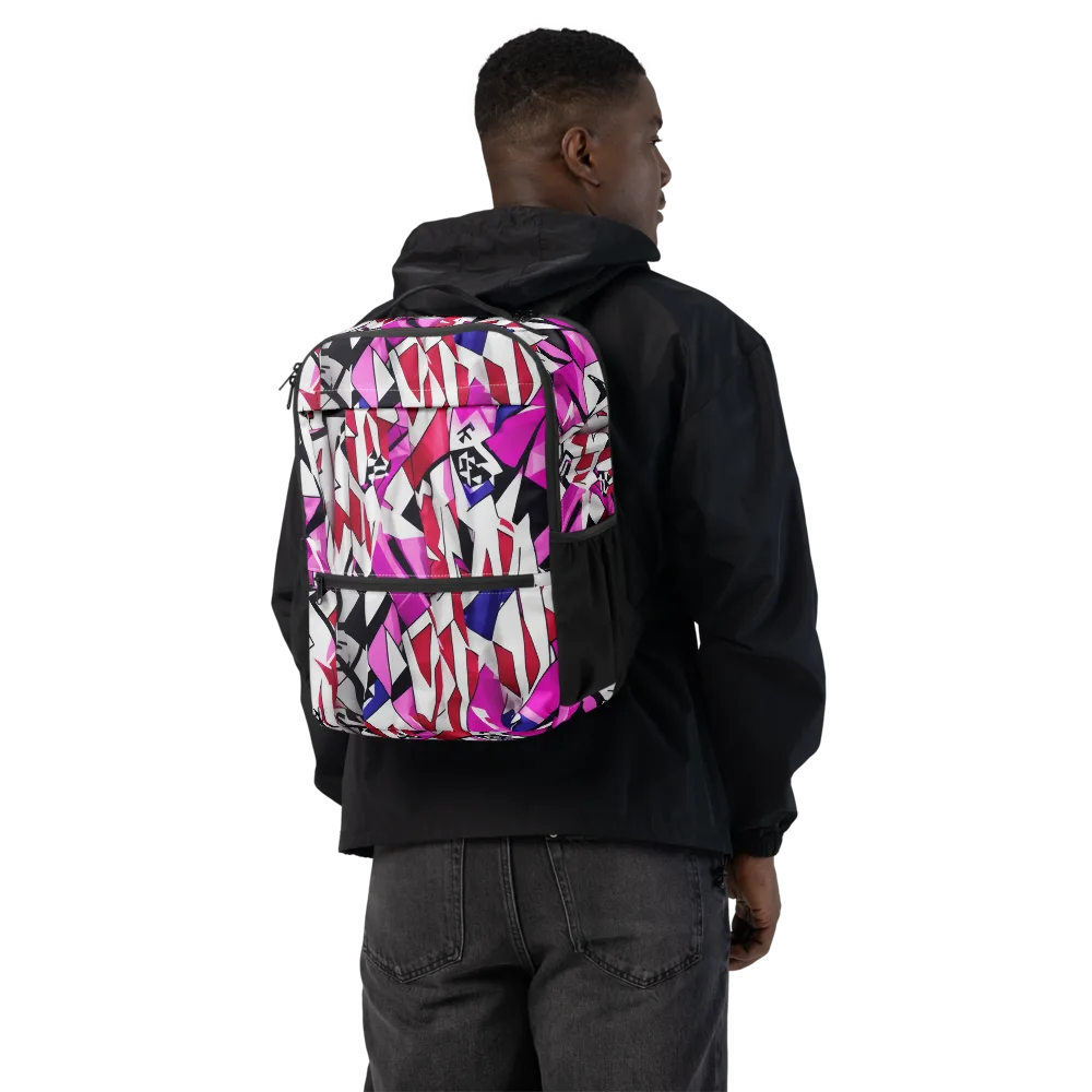 Chromatic Crash on Utility Backpack — Back