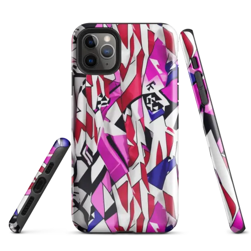 Chromatic Crash on a Tough Case for iPhone®