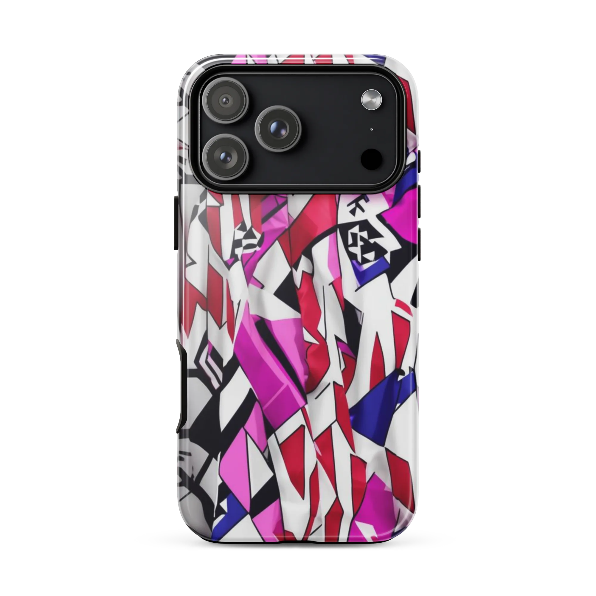 Chromatic Crash on Tough Case for iPhone® — Front