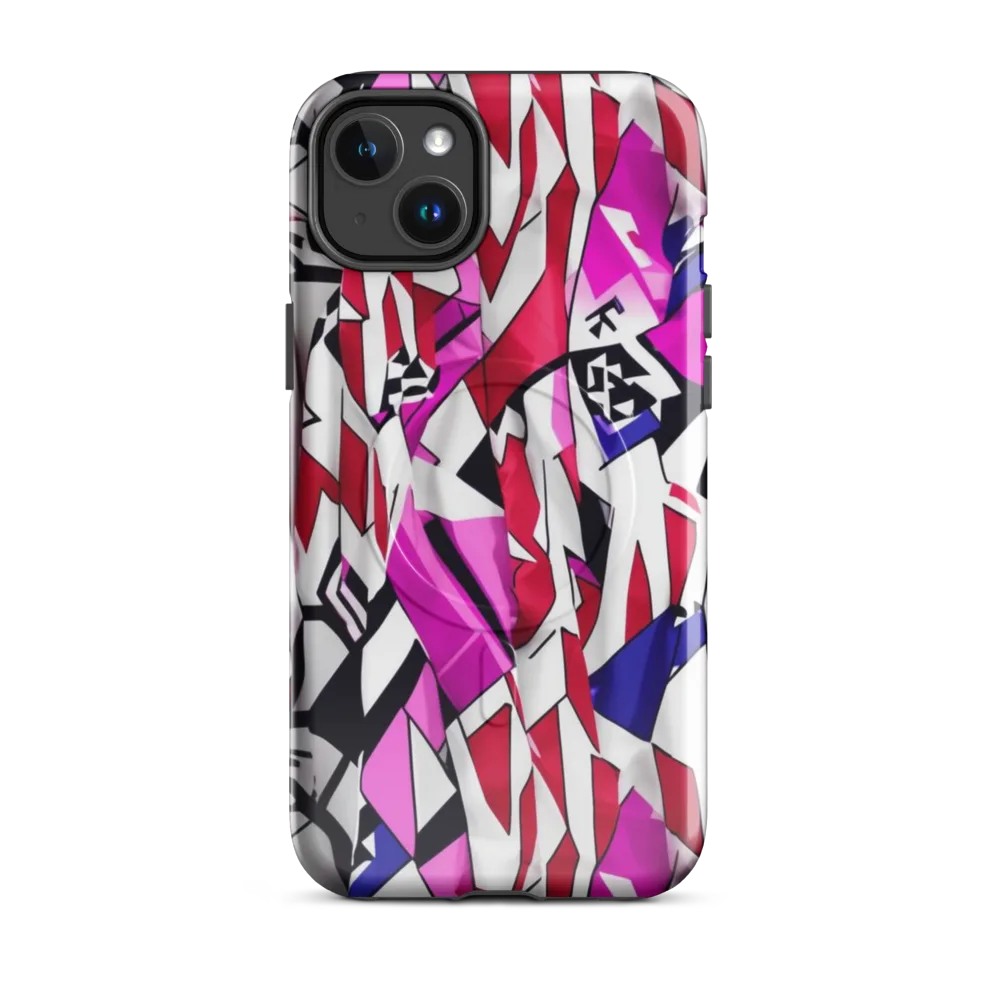 Chromatic Crash on MagSafe Tough Case for iPhone® — Front
