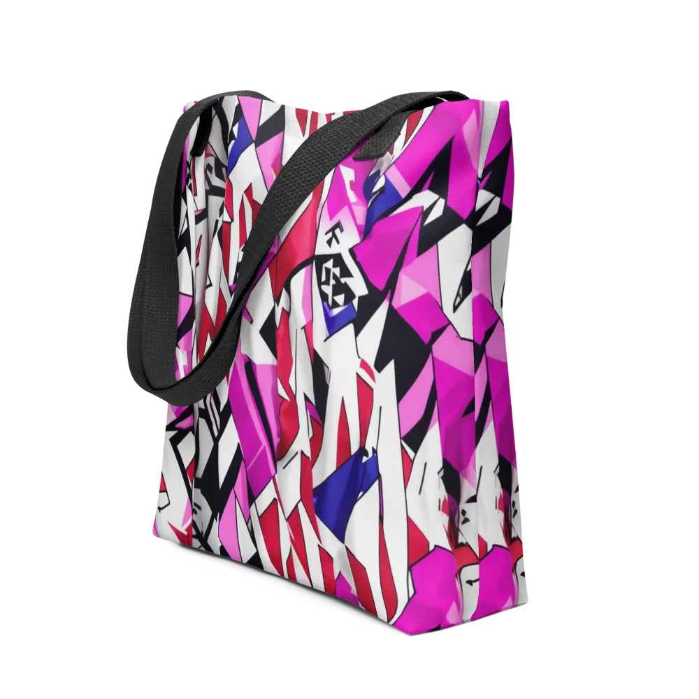 Chromatic Crash on Tote Bag — Front
