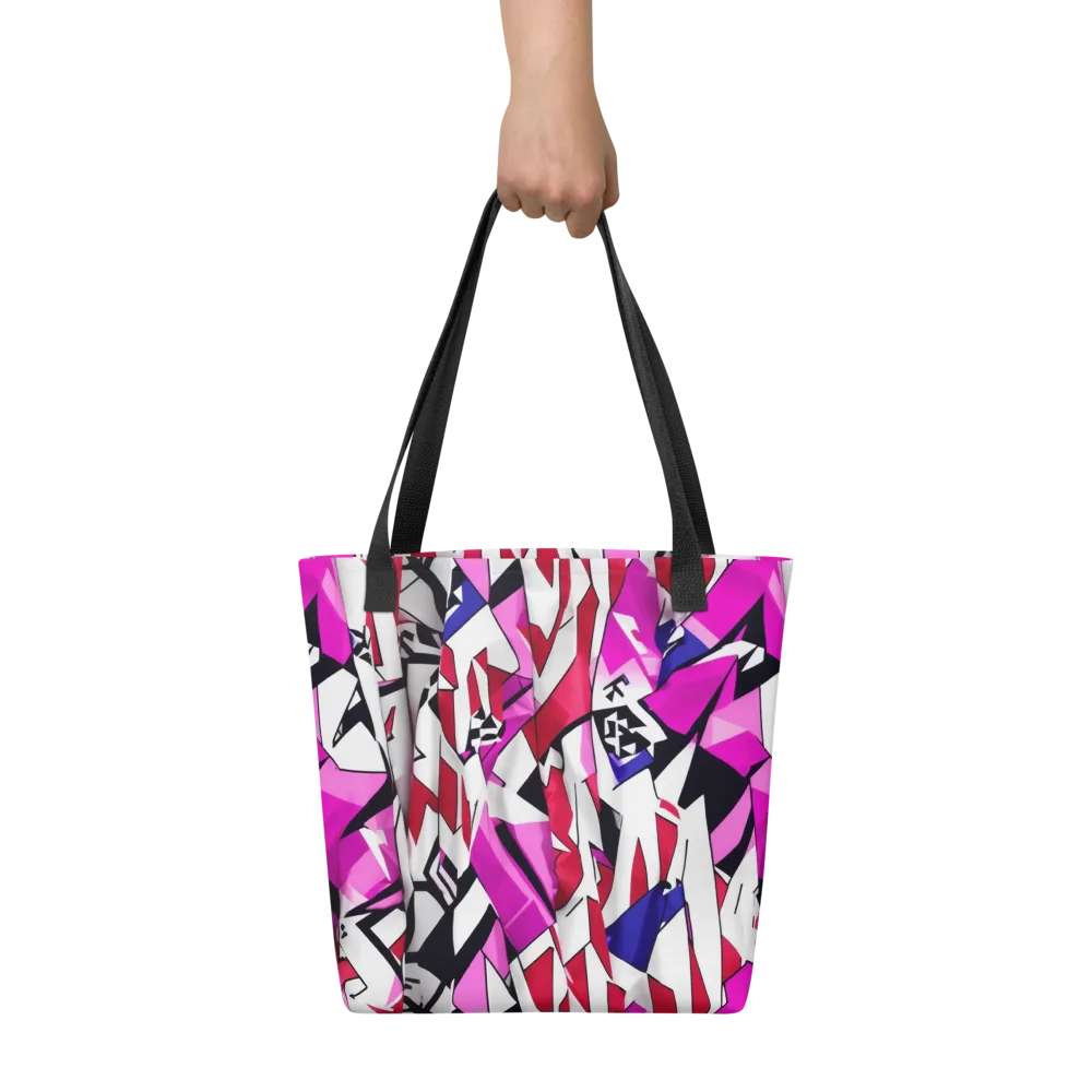 Chromatic Crash on Tote Bag — Front