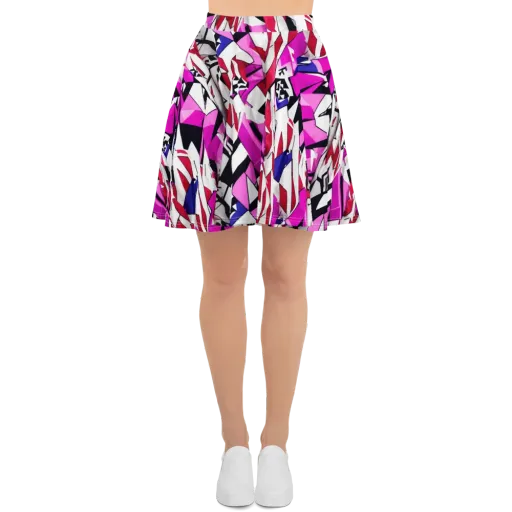 Chromatic Crash on a Skater Skirt