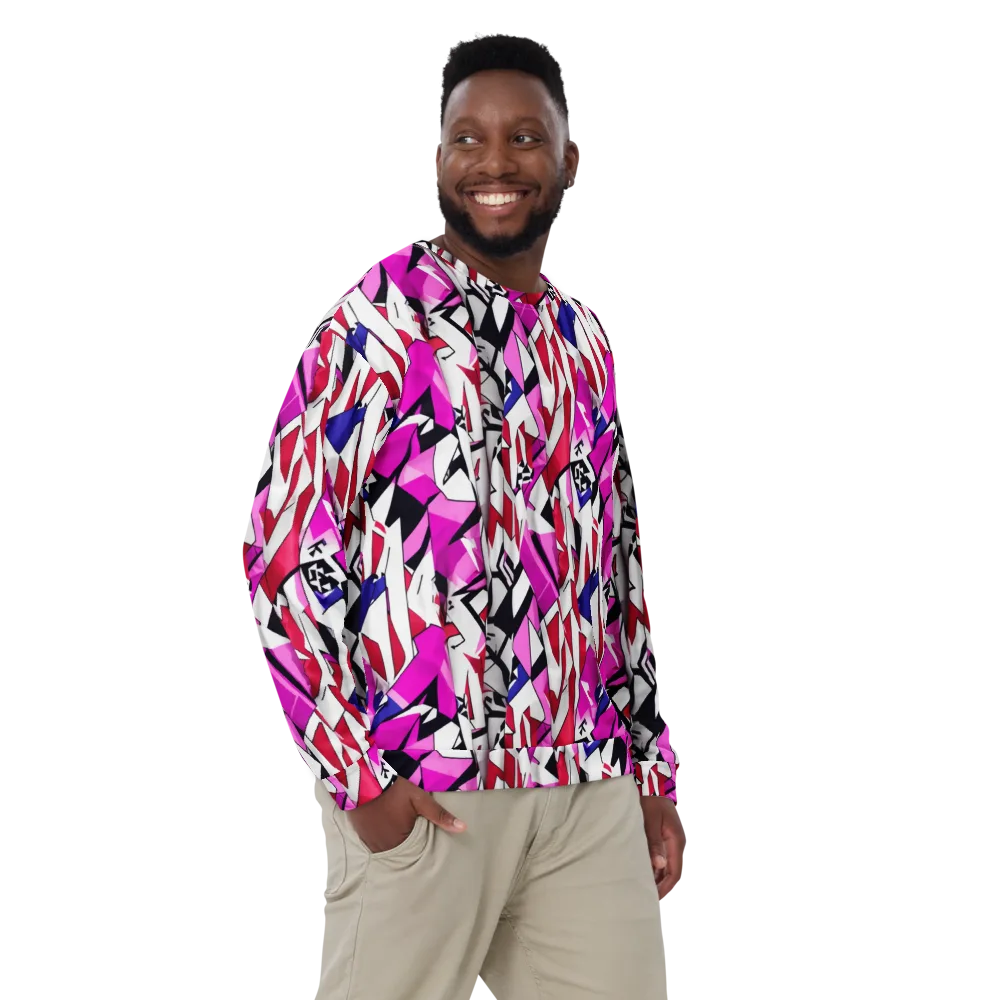 Chromatic Crash on Sweatshirt — Front