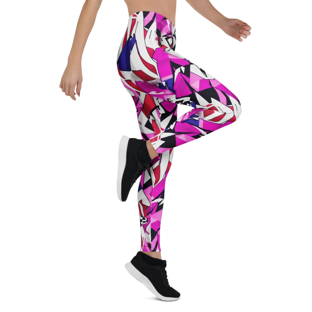Chromatic Crash on Leggings — Right