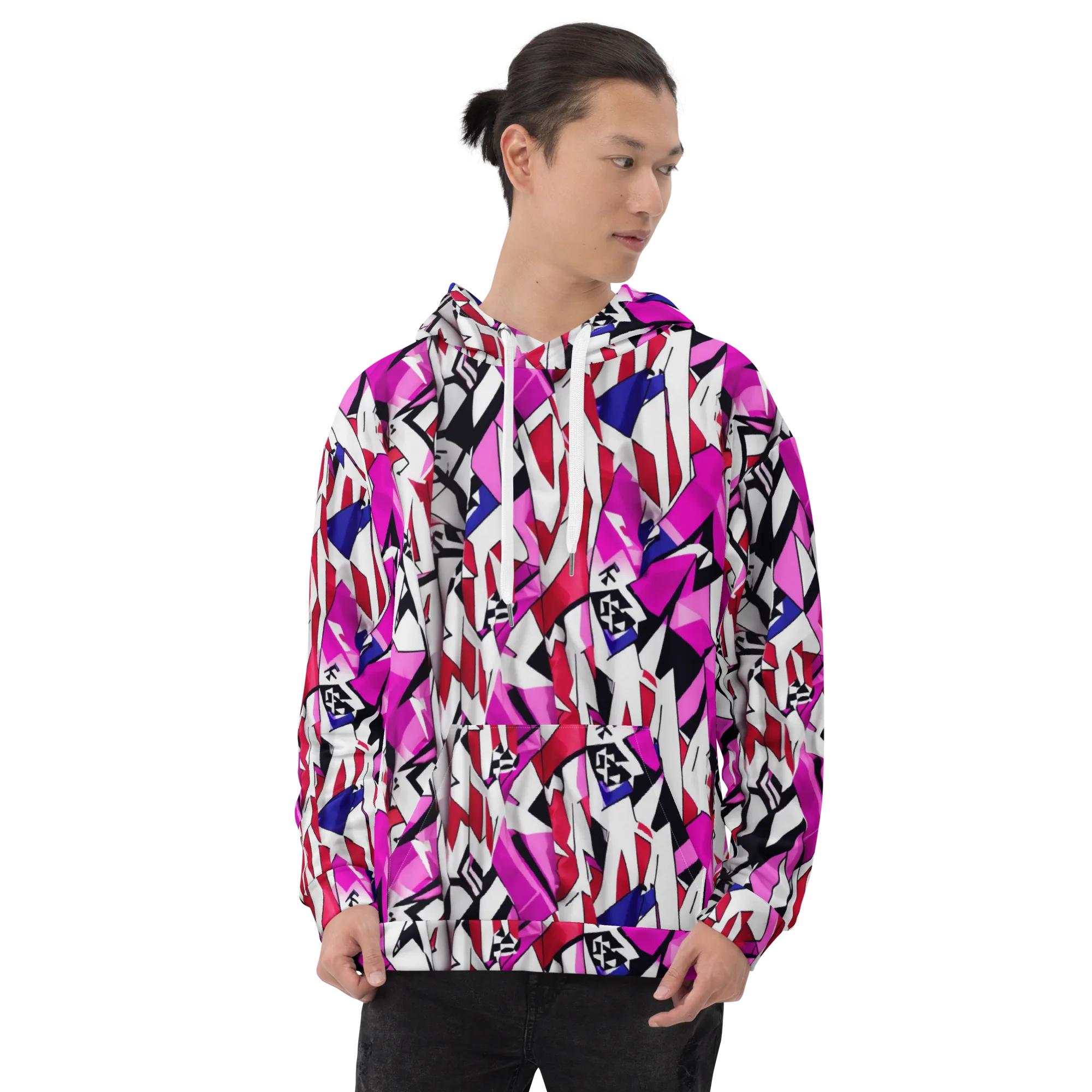Chromatic Crash on Hoodie — Front