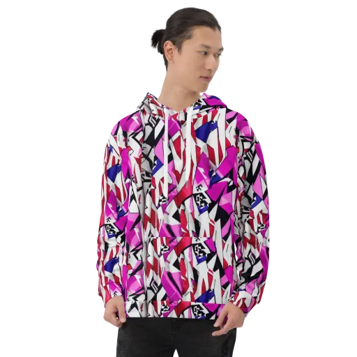 Chromatic Crash on a Hoodie