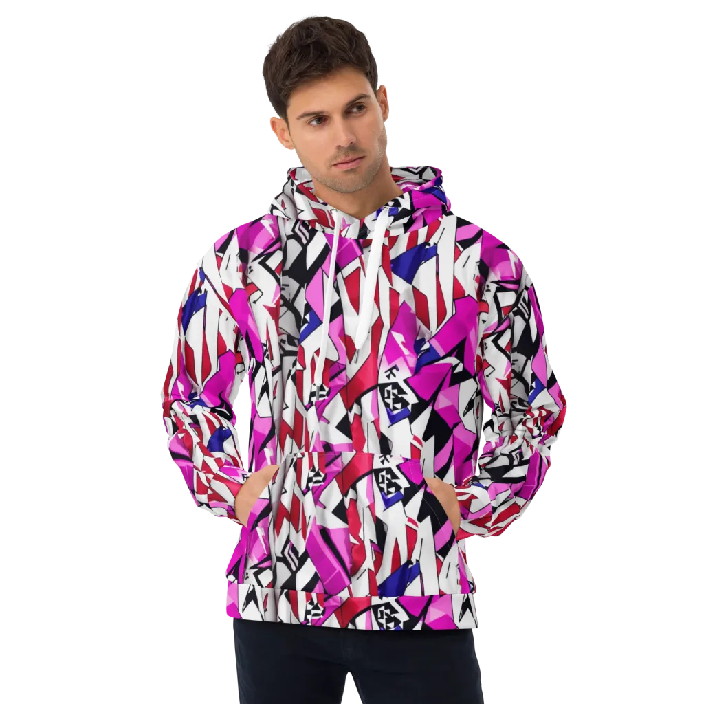 Chromatic Crash on Hoodie — Front