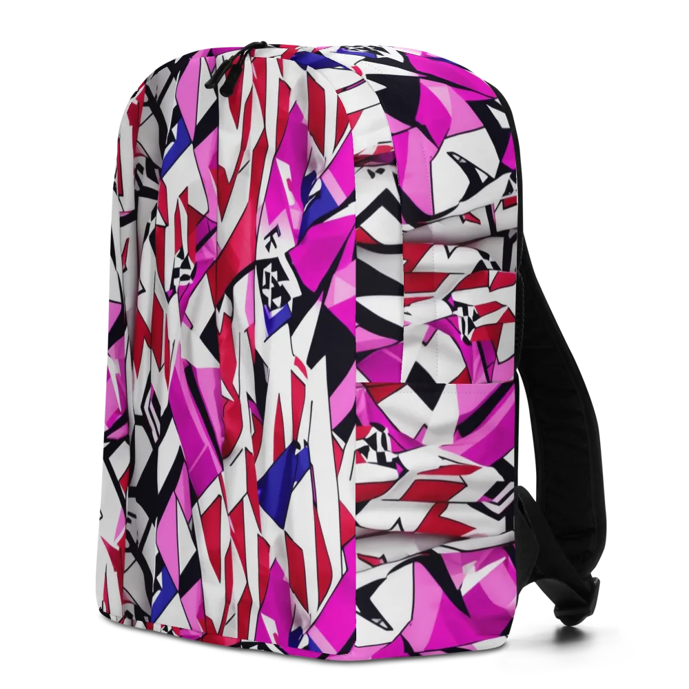 Chromatic Crash on Minimalist Backpack — Left